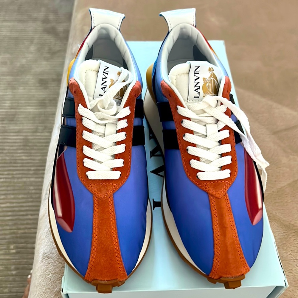 LANVIN x JAMES ROSENQUIST collab sneakers